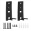 Steel Black Wall Mount Brackets Replacement for Om 1