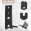 Steel Black Wall Mount Brackets Replacement for Om 8