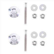 Long Push Button Quick Release Hood Pins Bonnet Lo