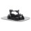2Pcs Car Headlight Washer Jet Nozzle Cover Cap for 7