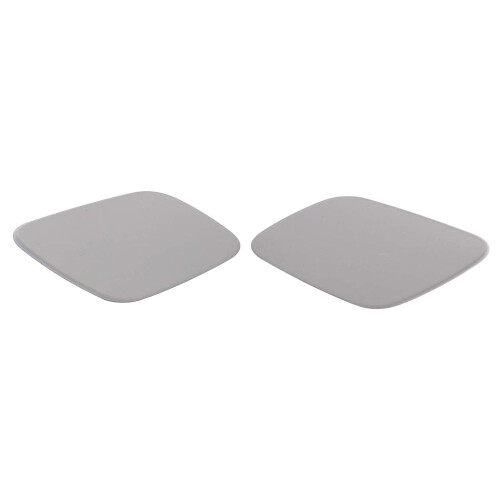2Pcs Car Headlight Washer Jet Nozzle Cover Cap for 2