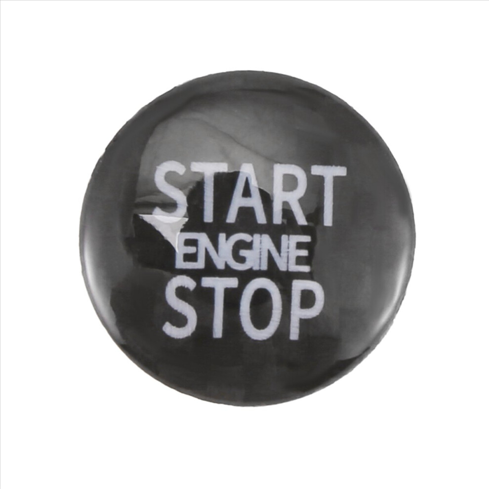 Carbon Fiber Engine Start Stop Button Interior Tri 4851649111031