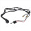 Motorcycles LED Fog Light Wiring Harness Wire for 5