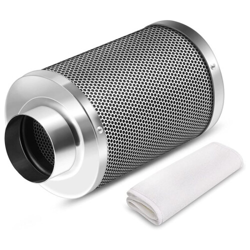 4 Inch Air Carbon Filter Odor Control, Reversible 1