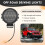 Round LED Work Light, 60W Flood Spot Combo Beam Li 5