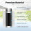 4 Inch Air Carbon Filter Odor Control, Reversible 4