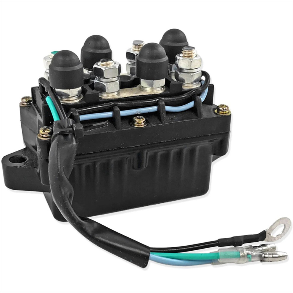 Trim Tilt Relay 6H1-81950-00-00 For Outboard 1992- Black 4851649139721