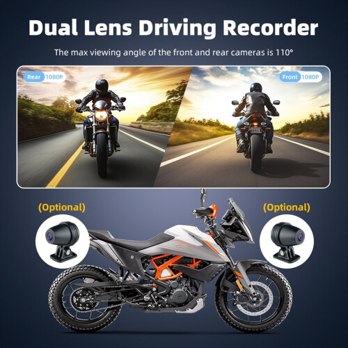 Motorcycle 6.25inch Removable Navigation Screen Wi 2