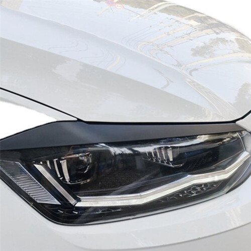 1Pair Front Headlight Eyelids Eyebrow Trim Sticker 2