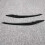 1Pair Front Headlight Eyelids Eyebrow Trim Sticker 4