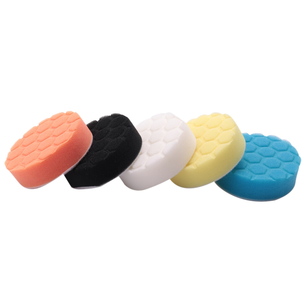 5Pcs 3 Inch Polishing Pads Buffing Sponge Kit For 4851649109892