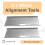 Wheel Alignment Tool Toe Angle Measurement Plate R 7