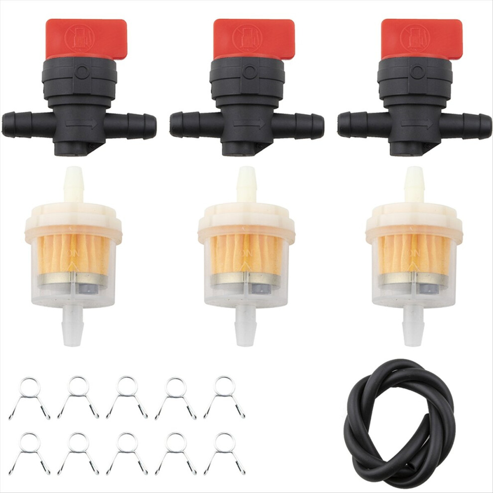 Fuel Shut-Off Valve Filter Line Intake Hose Kit 69 4852144342746