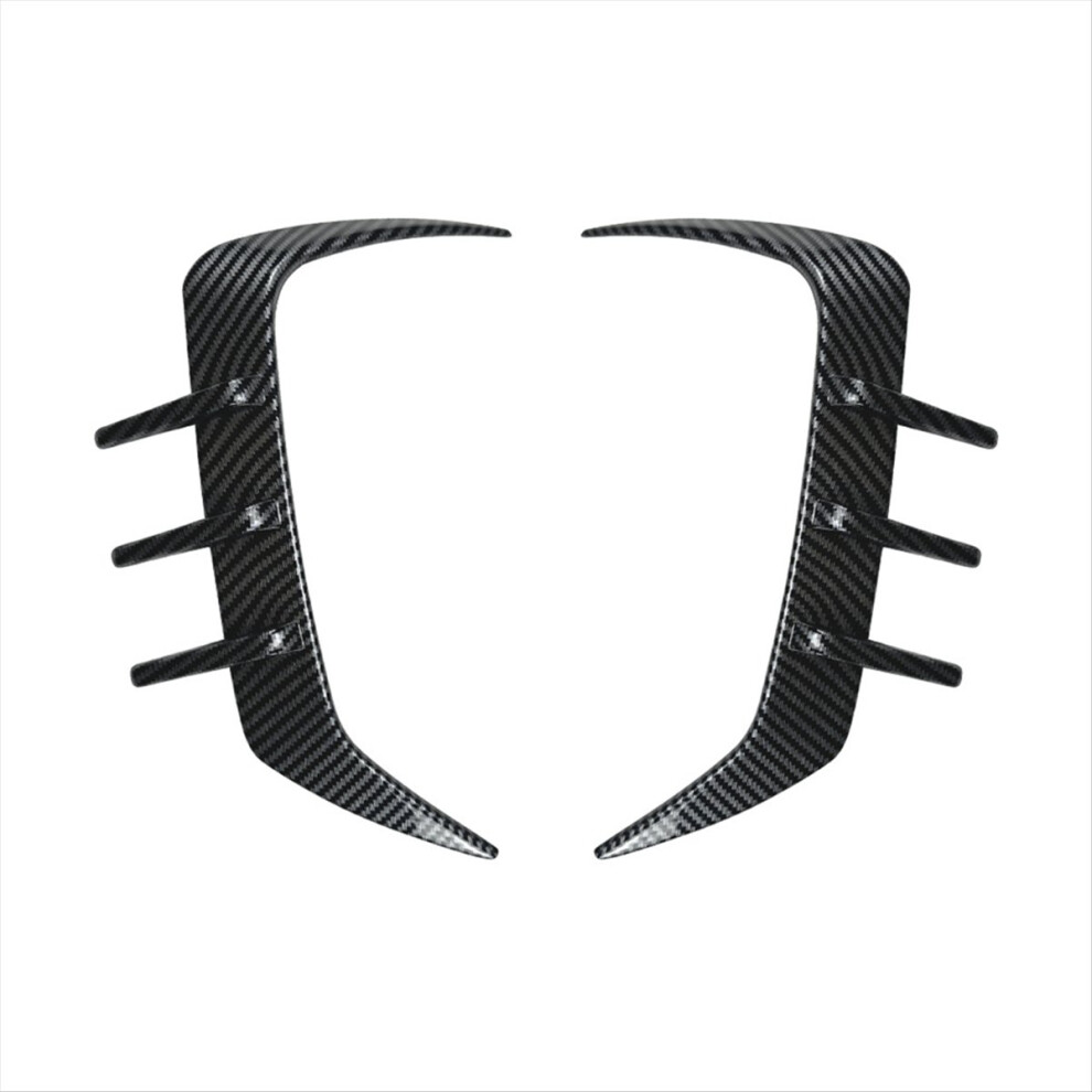 Rear Bumper Spoiler Flank Tail Wind Knife Trim Cov 4852144340445