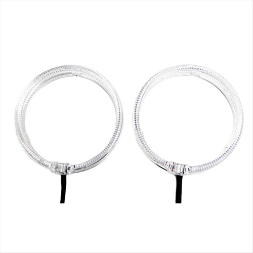 Car LED 80MM Aperture Rings White Light Angel Eyes 2