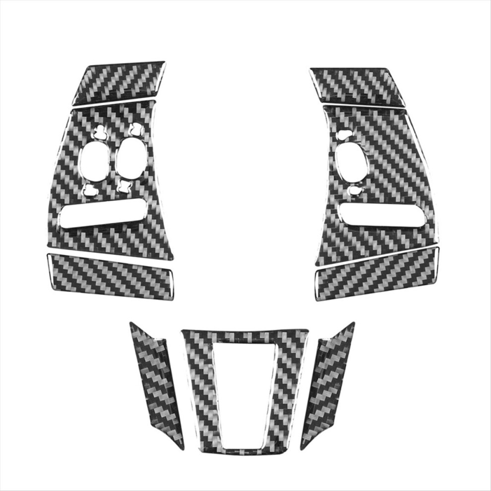 Carbon Fiber Car Steeing Wheel Cover Trim Kit For 4852144344757