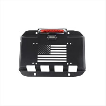 Exhaust Cover Plate Spare Tire License Holder for