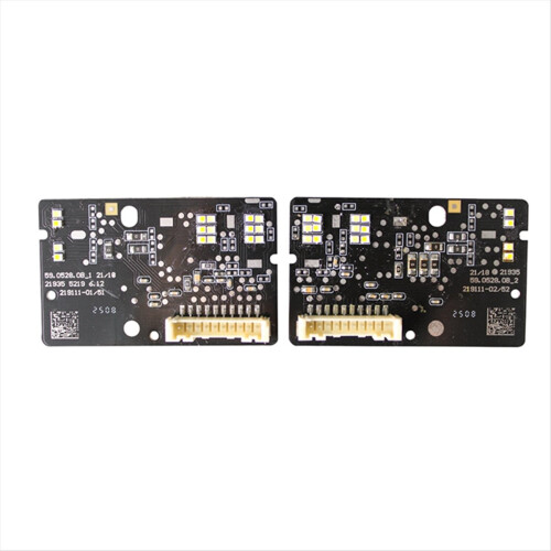 1Pair Front LED Headlight PCB Board Chip 22015701