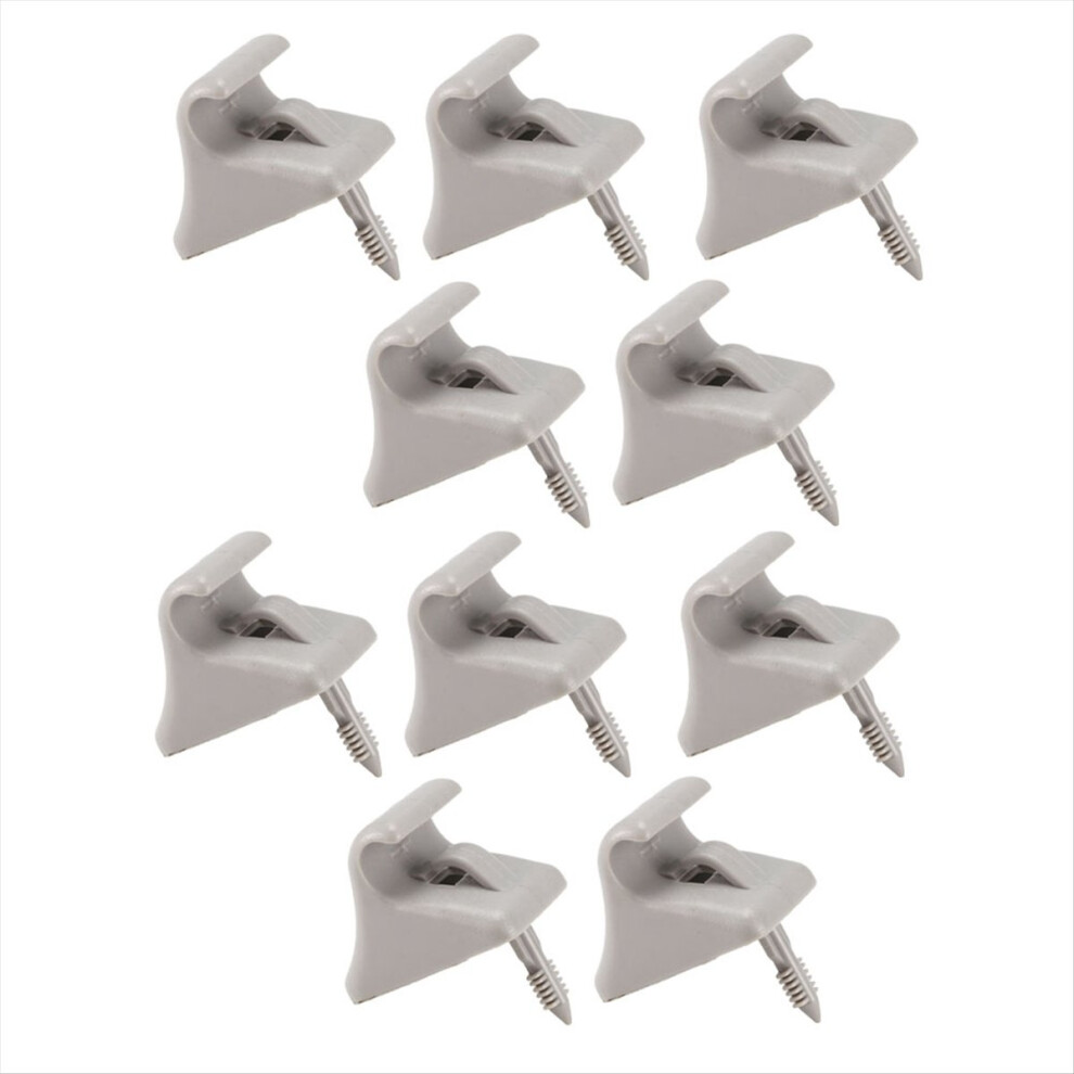 10Pcs Car Interior Sun Visor Clip Hook Bracket For 4852144336653
