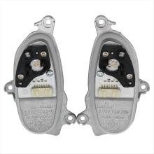 1Pair Front Headlight Turn Signal LED Moudle White