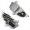 1Pair Front Headlight Turn Signal LED Moudle White 5