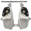 1Pair Front Headlight Turn Signal LED Moudle White 4