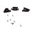 1Pair Front Headlight Bracket Repair Kits for 3 4 6