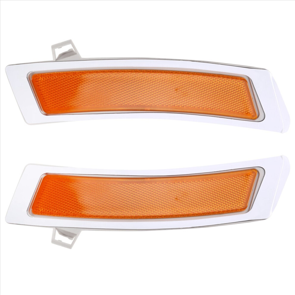 Left And Right Front Bumper Side Marker Reflector Light 4852144354367