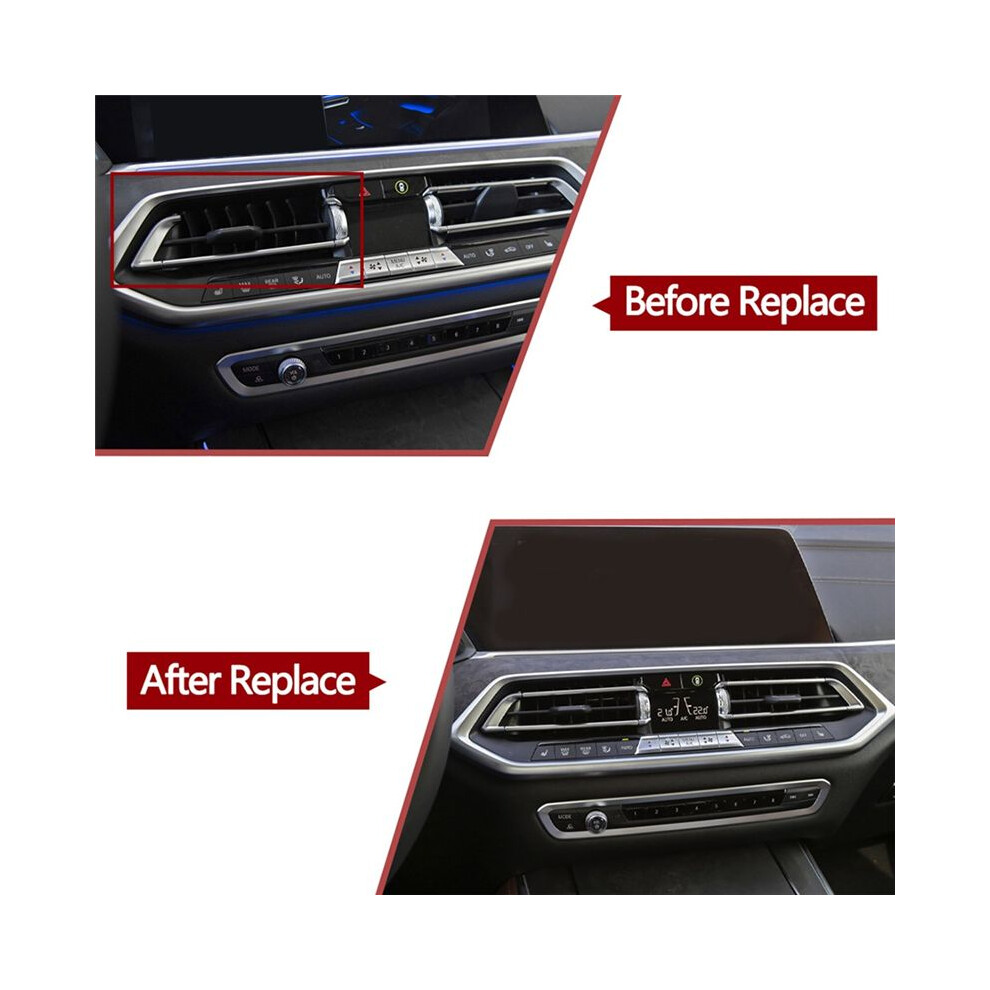 1Pair Front Air Vent Grille Clip Trim For X5 X6 X7 4852144371869