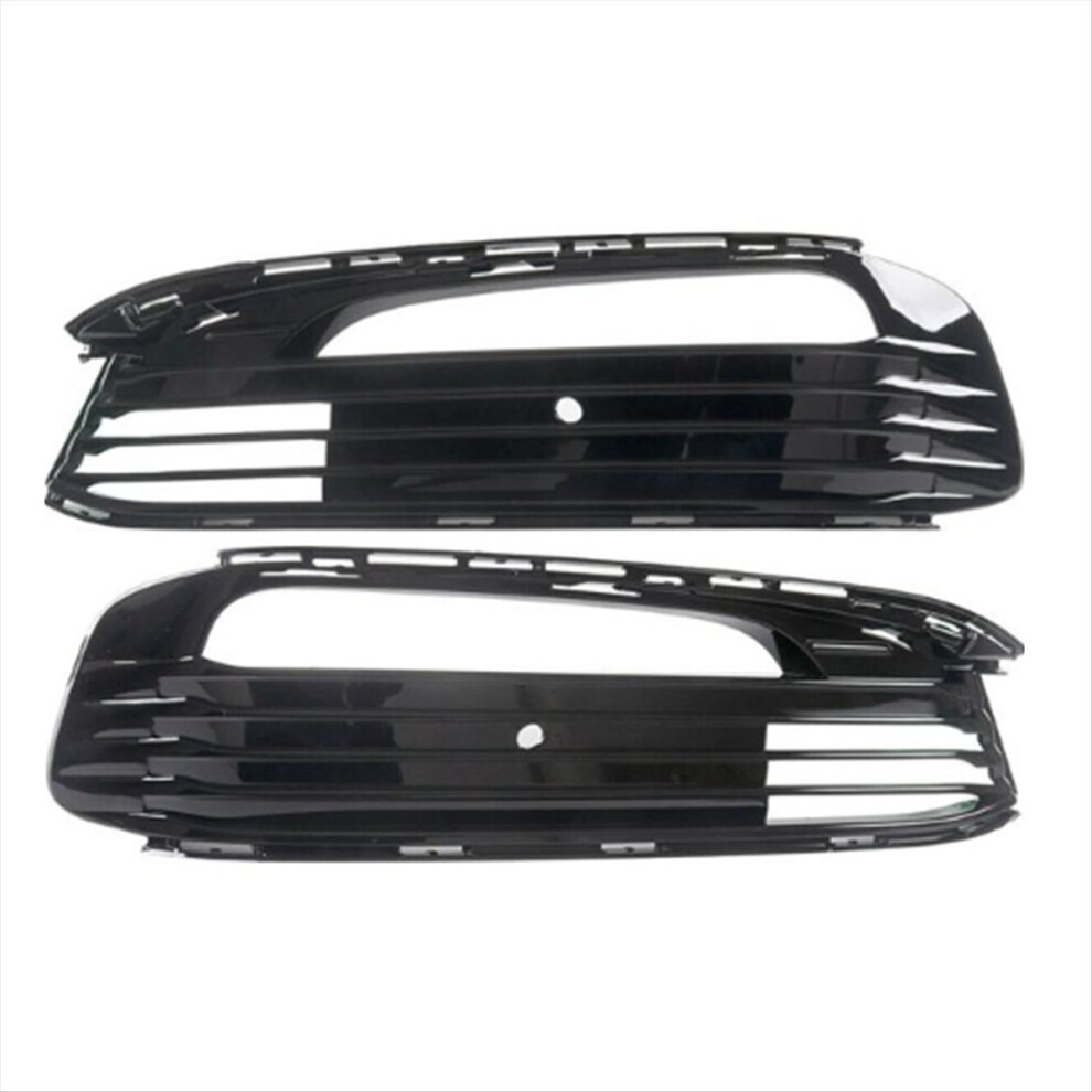 1Pair Front Bumper Fog Lights Mesh Grille Cover Tr 4852144394738
