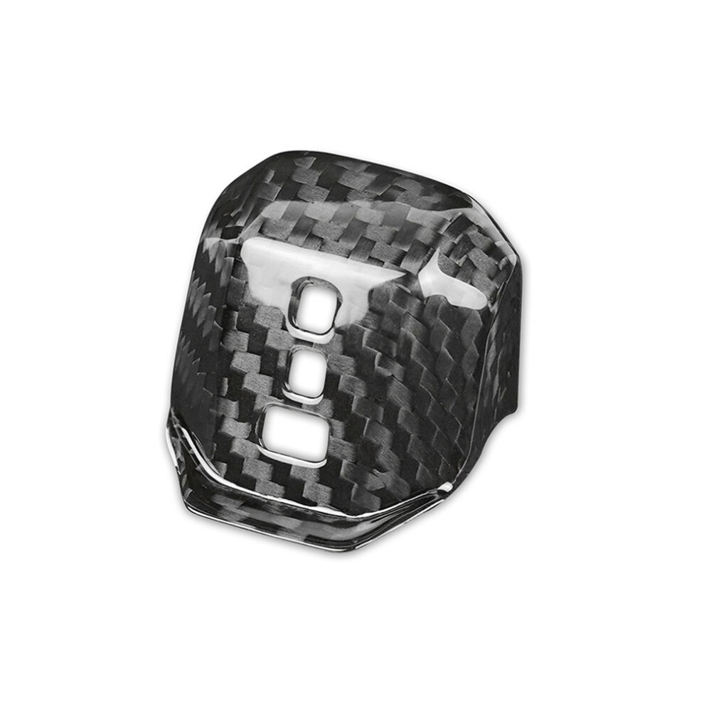 Real Carbon Fiber Sticker Car Gear Shift Knob Cove 4852707587263