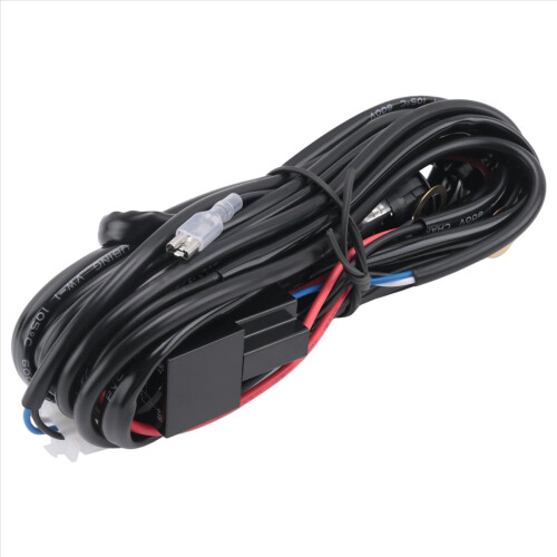 60W 4 Inch 6 LED Work Light Bar with Towing Hitch