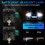 1Pair D3S/D3R LED Headlight 360 HID Xenon Bulb Tur 7