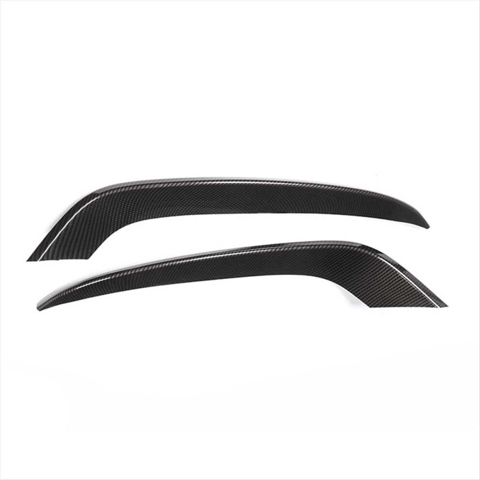 Carbon Fiber Style Front Fog Lights Lamp Strips Co 4852707524671