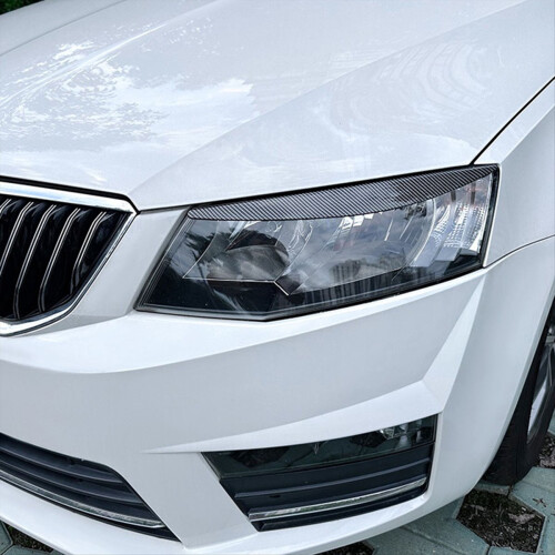 Car Front Headlight Cover Head Light Lamp Eyelid E 2