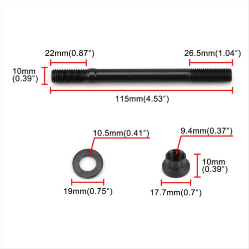 201-4302 Cylinder Head Stud Kit Engine Bolt for E3 2