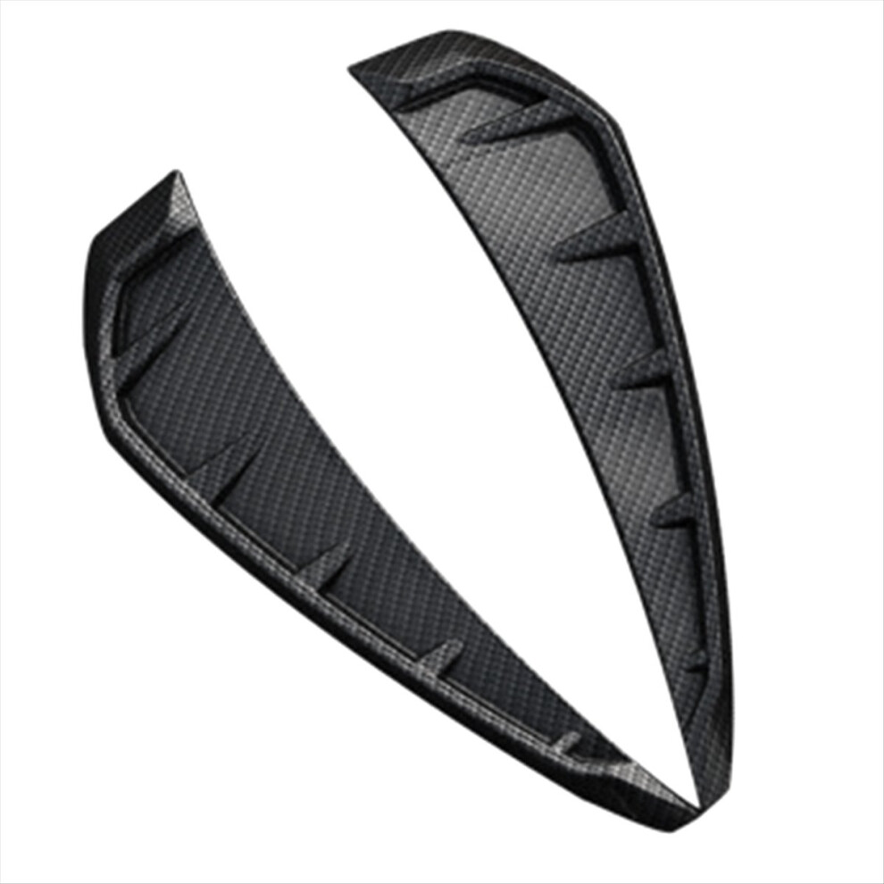 Carbon Fiber Front Side Spoiler Vent Air Wing Cove 4852707597545