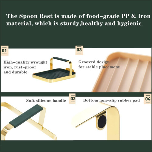 Ανθεκτική στη σκουριά, πολυλειτουργική βάση σκευών χωρίς BPA, εύκολη στον 2