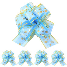 Amplias aplicaciones Lazos para envolver regalos, lazos de cinta con diseño de organza versátil y elegante simplicidad, material de alta calidad