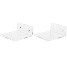 Schwebendes Regal, Acryl-Schreibtischorganizer für transparente Acryl-Dekorationen, vielseitig einsetzbar, wertet jeden Raum auf, leicht und robust