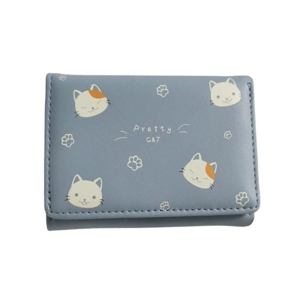 Women's Wallet with Unique 3D Design, Fashionable & Functional Cat Pattern, Lightweight & Durable PU Leather, Perfect for Travel, Dating, Shop-image-OPC-PNK7MX5-NEW