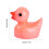 Assorted Miniature Duck Ornaments 100 Pieces Multi Colored Resin 4