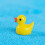 Assorted Miniature Duck Ornaments 100 Pieces Multi Colored Resin 6