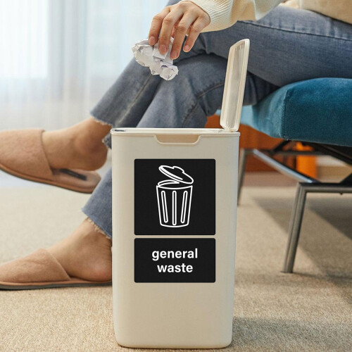 Environment Friendly Recycling Symbol Stickers for Bins 1