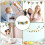 Cotton Bunting Garlands Children Room Triangular Flags-5 4