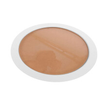 Moderne 8 inch ronde muur hangende fotolijst witte houten basis