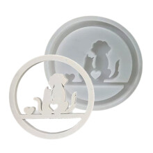 Ringen Katten Hond Wandmontage Siliconen Mallen Handgemaakte-3