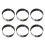 6 stuks gemakkelijk schoon te maken-Diameter 6,7 cm 1