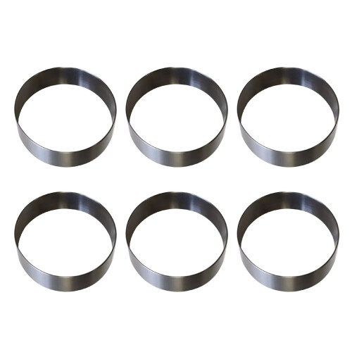 6 stuks gemakkelijk schoon te maken-Diameter 6,7 cm