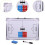 Football Board Soccer Coaching Training Board, Auxiliary Training Tool, Smooth Surface, Erasable, Includes Marker Pen 4